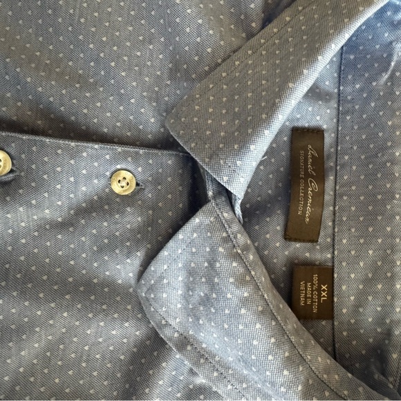 Daniel Cremieux Blue Polo Shirt Relaxed Fit - Picture 4 of 5